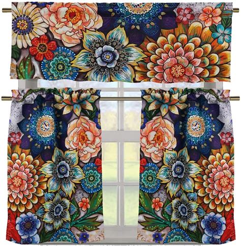 Read customer reviews and common Questions and Answers for Lilijan Home & Curtain Part Llj-072. . Boho kitchen curtains